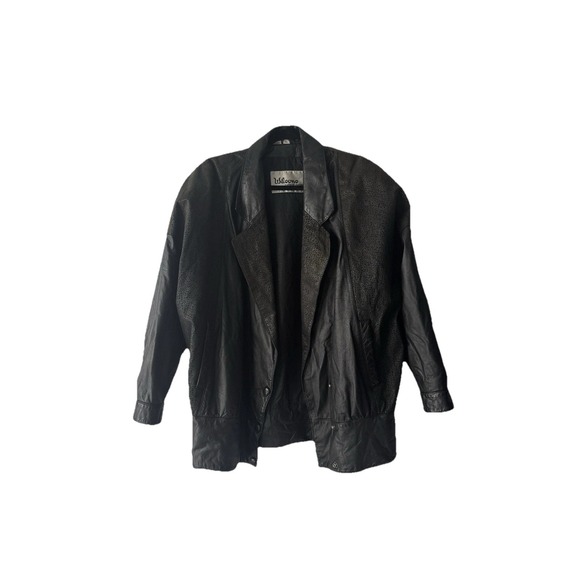 Wilsons Leather Other - Vintage Wilson's Suede & Leather Oversized Biker Bomber Jacket‎ 80s/90s Sz Large